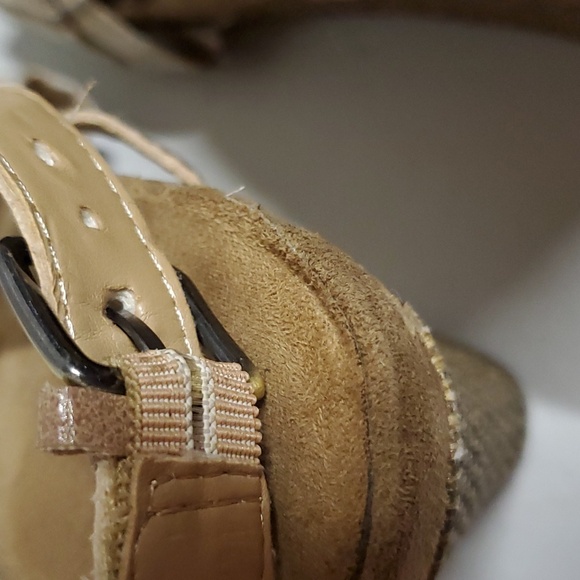 Canvas Striped Wedges - Picture 10 of 10